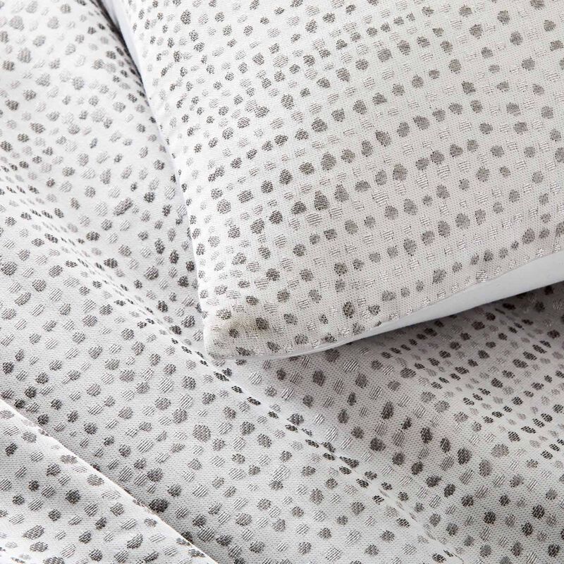 West Elm Tencel Metallic Dots Jacquard Pillow Case image number 1